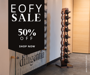 EOFY Sale, Max Levi 50% off wine racks wine, a wine rack