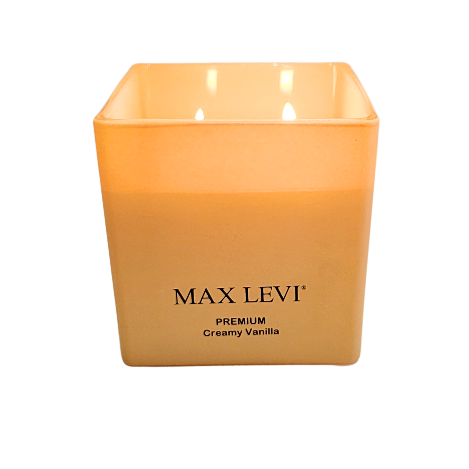 Max Levi PREMIUM Creamy Vanilla Scented Candle 400g