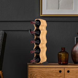 Max Levi Natura Select Oak wood wood wine rack, wine stand rack, a wine rack, lifestyle image