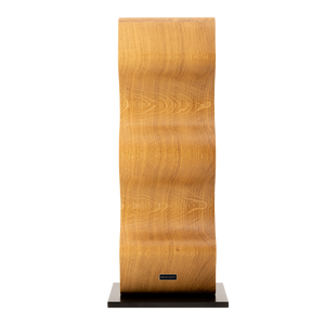 Max Levi Harmony Select Oak wine rack, wine stand rack, a wine rack, side image without bottles, black stand 2