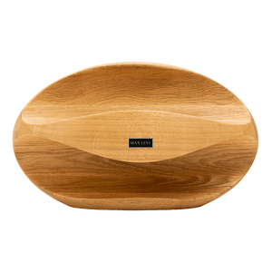 Max Levi Try Select Oak wood wine rack, wine stand rack, a wine rack, front image without bottles